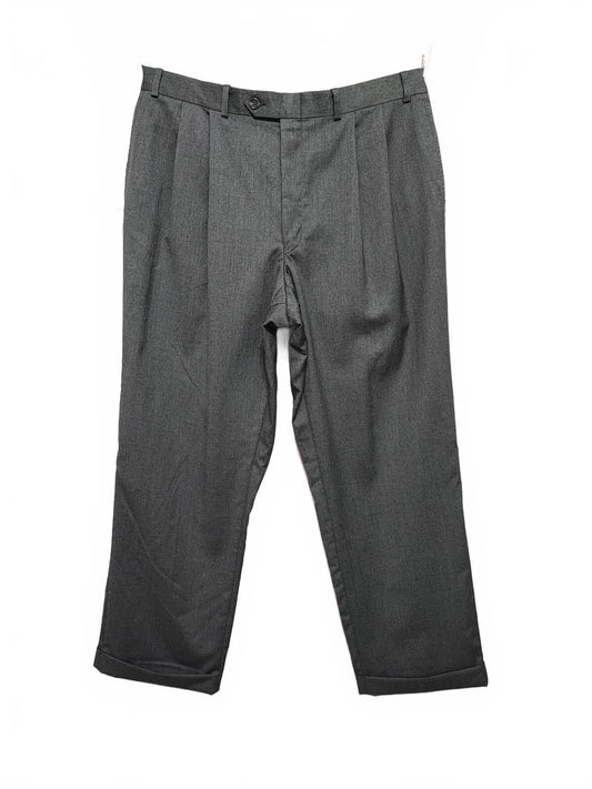 Vintage Ralph Lauren Grey Suit Trousers Total Comfort Tailored Fit Men's W34 L30