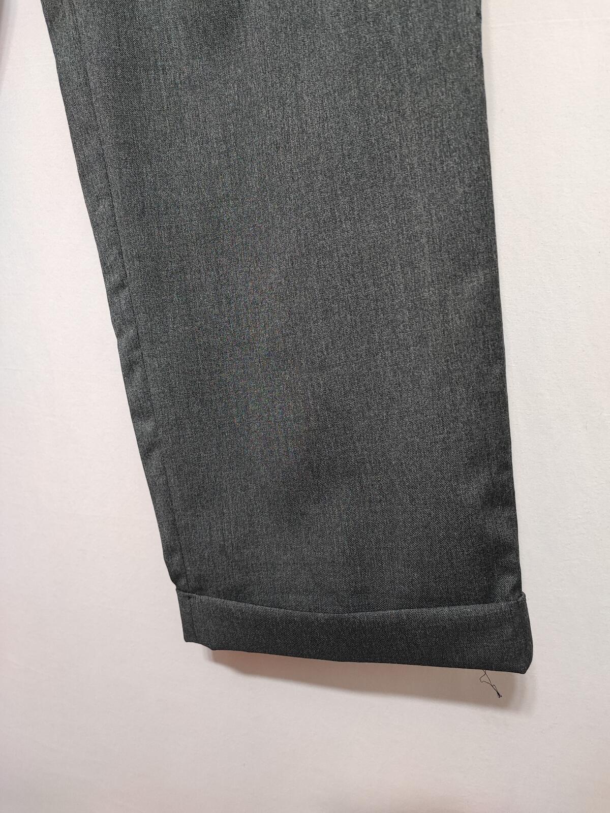 Vintage Ralph Lauren Grey Suit Trousers Total Comfort Tailored Fit Men's W34 L30