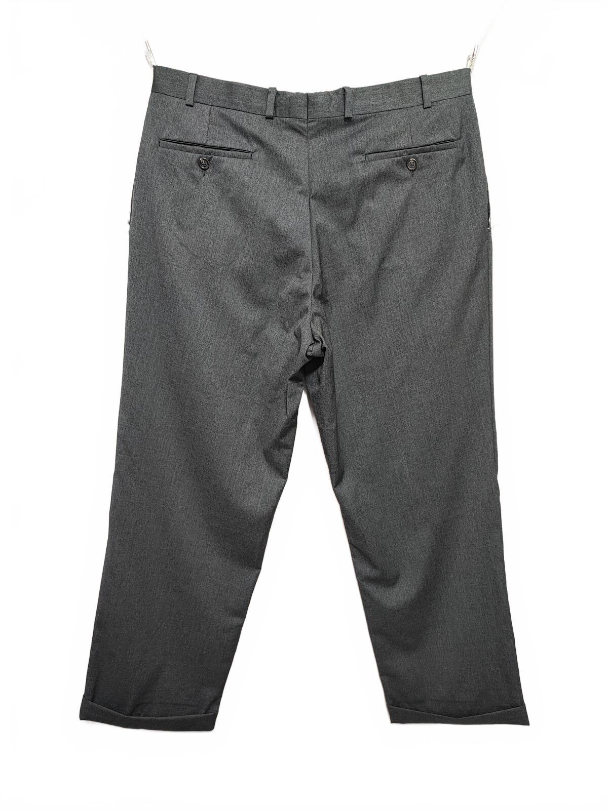 Vintage Ralph Lauren Grey Suit Trousers Total Comfort Tailored Fit Men's W34 L30