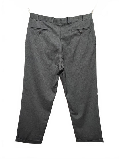 Vintage Ralph Lauren Grey Suit Trousers Total Comfort Tailored Fit Men's W34 L30