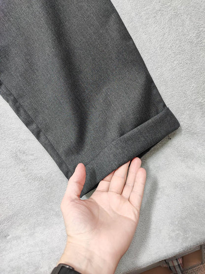 Vintage Ralph Lauren Grey Suit Trousers Total Comfort Tailored Fit Men's W34 L30