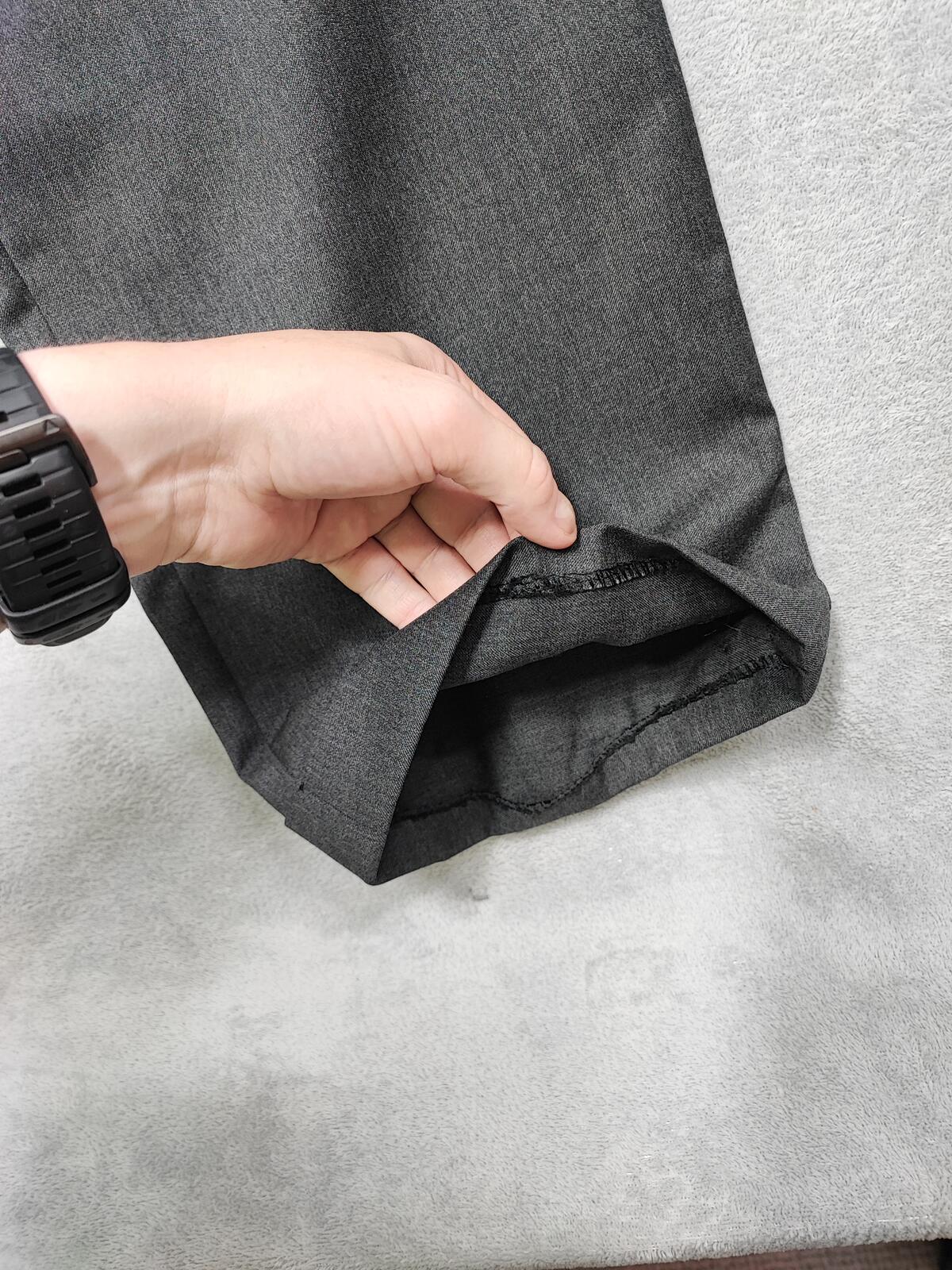Vintage Ralph Lauren Grey Suit Trousers Total Comfort Tailored Fit Men's W34 L30
