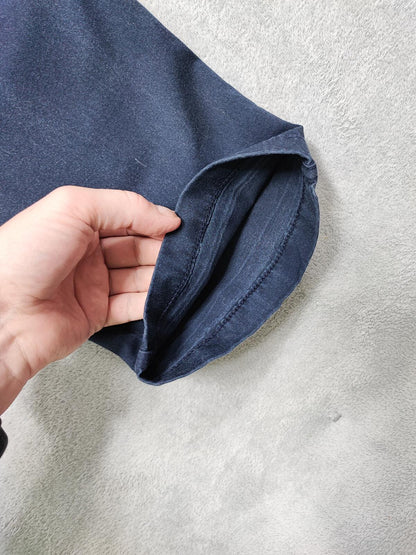 Vintage Lauren Ralph Lauren Navy Blue Chino Trousers Stretch Old Money Fits W36