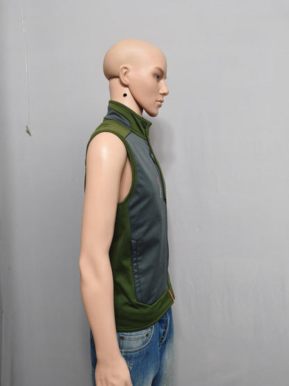 Vintage Ralph Lauren RLX Technical Gilet Vest Green Grey Men's Size Small S