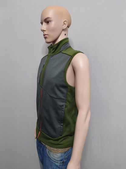 Vintage Ralph Lauren RLX Technical Gilet Vest Green Grey Men's Size Small S