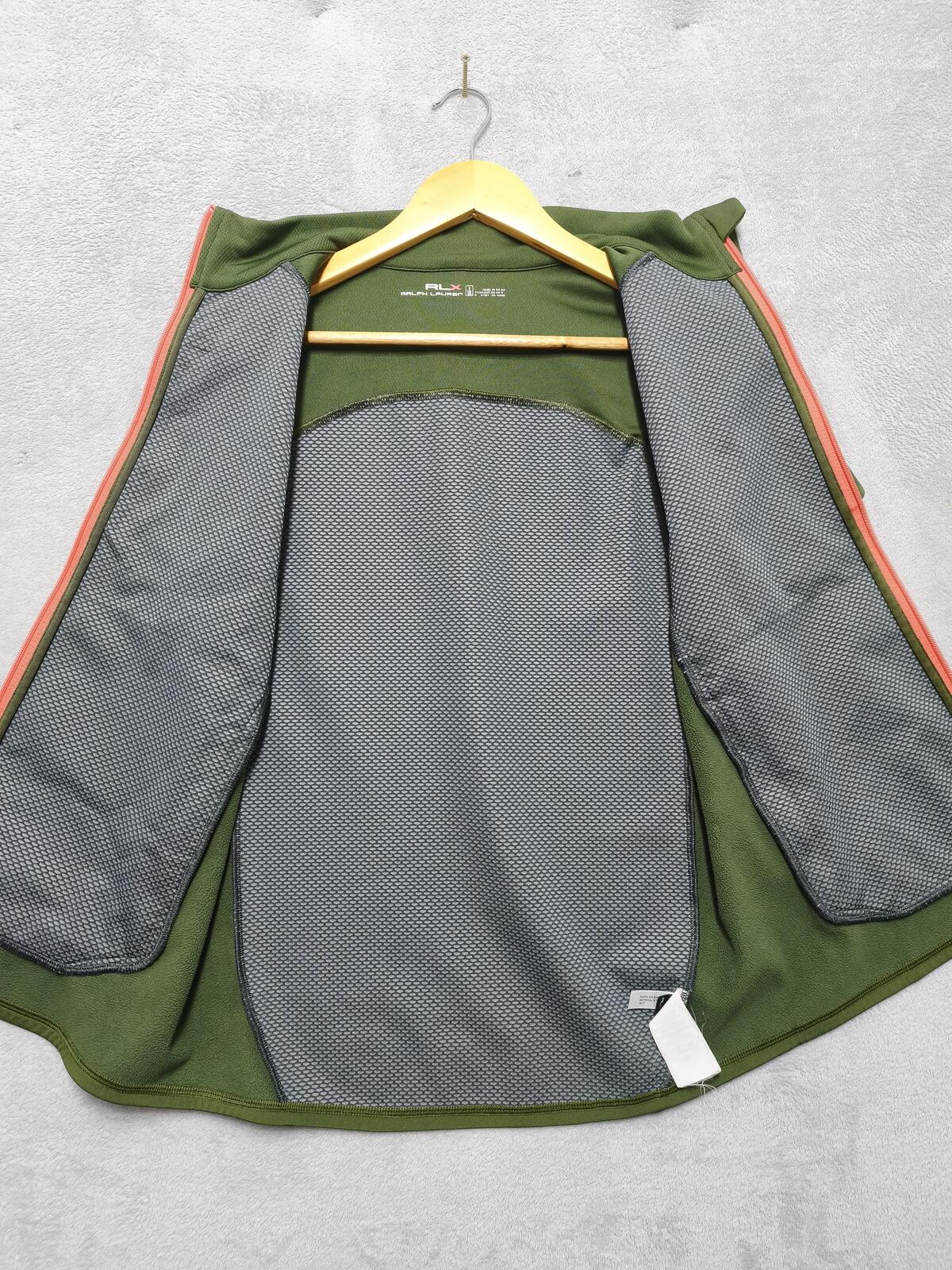 Vintage Ralph Lauren RLX Technical Gilet Vest Green Grey Men's Size Small S