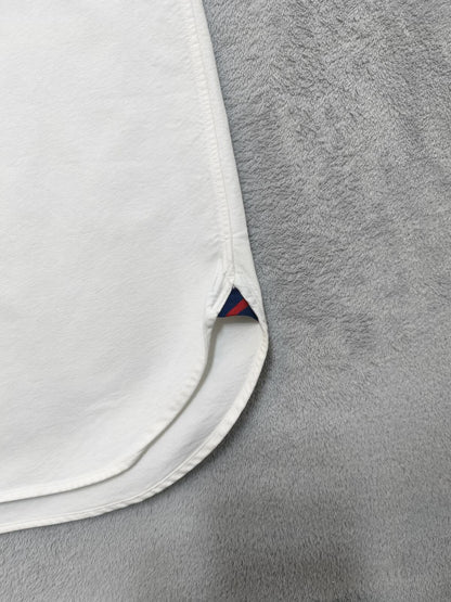 Vintage Ralph Lauren Big Shirt Long Sleeve Shirt Off-White Cream Men's Size XXL