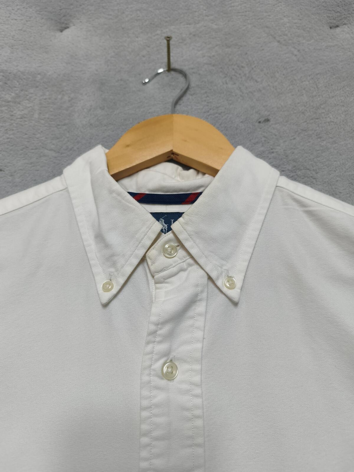 Vintage Ralph Lauren Big Shirt Long Sleeve Shirt Off-White Cream Men's Size XXL