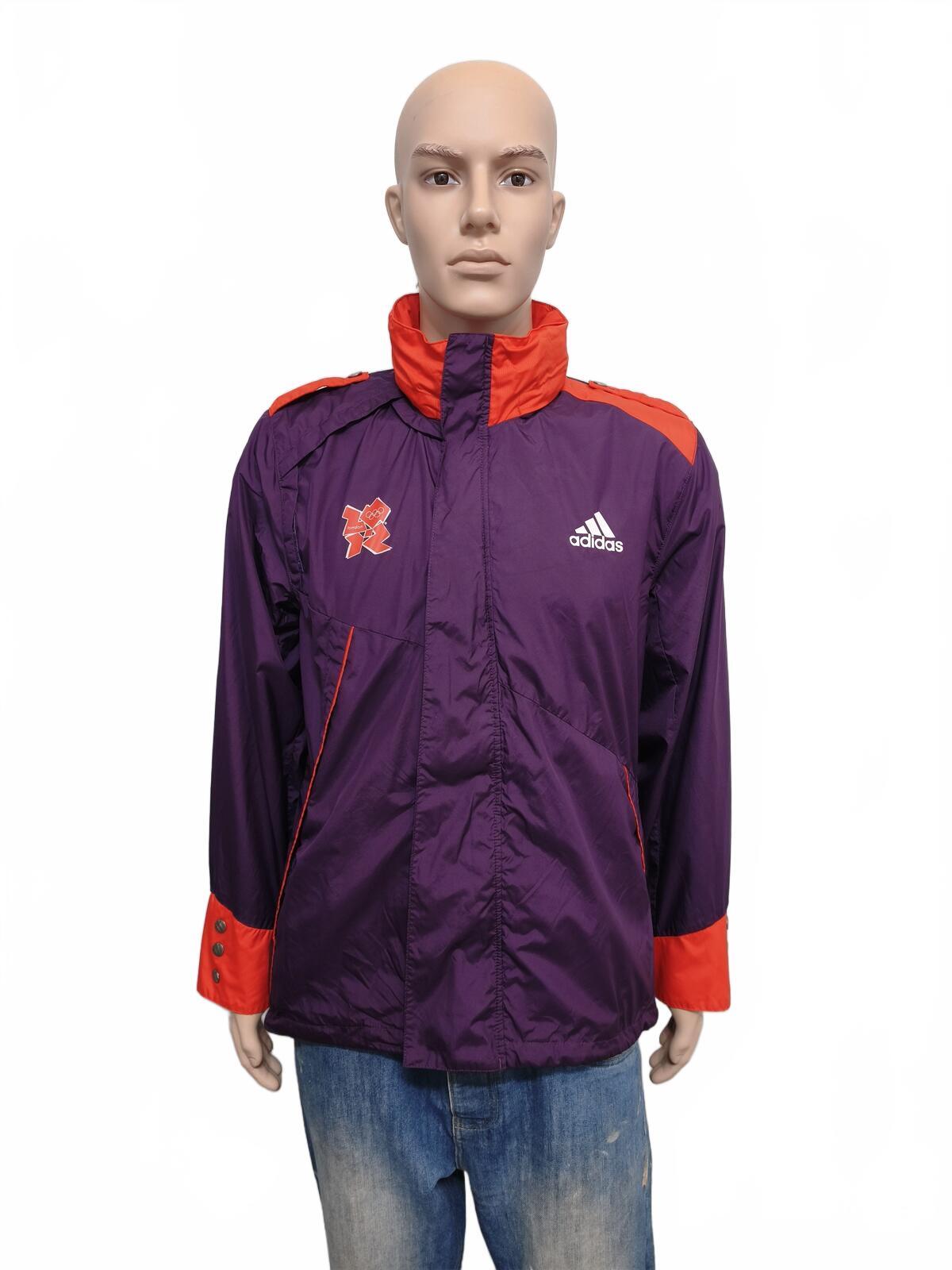Vintage Adidas London 2012 Olympic Games Maker Volunteer Track Jacket Men Size M