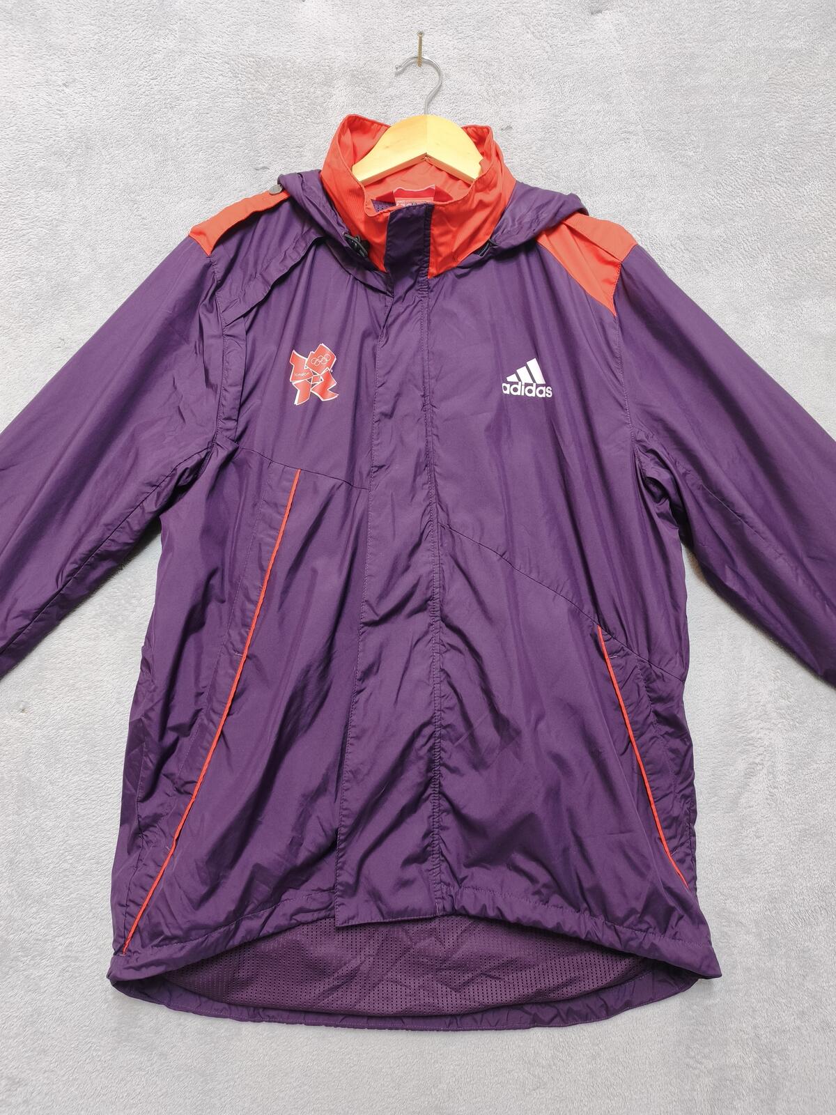 Vintage Adidas London 2012 Olympic Games Maker Volunteer Track Jacket Men Size M