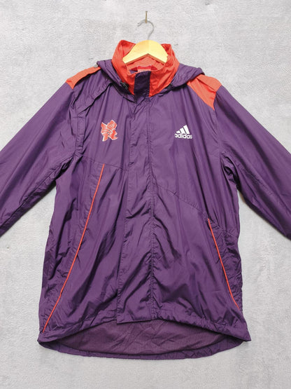 Vintage Adidas London 2012 Olympic Games Maker Volunteer Track Jacket Men Size M