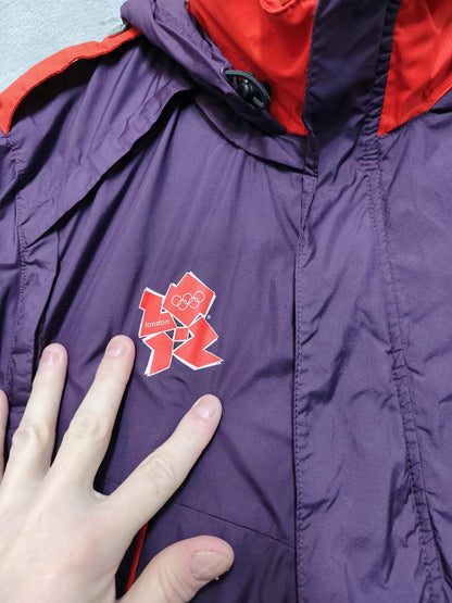 Vintage Adidas London 2012 Olympic Games Maker Volunteer Track Jacket Men Size M
