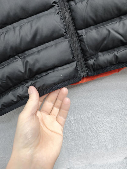 Vintage LABEWVI Y1 Dual Zone Built In Heated Padded Gilet Vest Black Men Size Medium