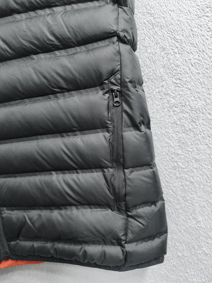 Vintage LABEWVI Y1 Dual Zone Built In Heated Padded Gilet Vest Black Men Size Medium