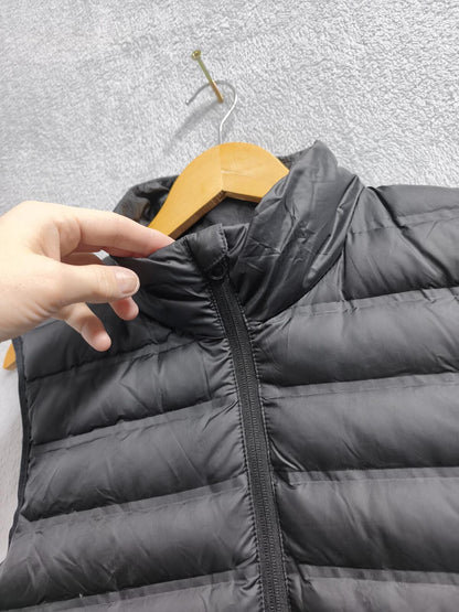 Vintage LABEWVI Y1 Dual Zone Built In Heated Padded Gilet Vest Black Men Size Medium
