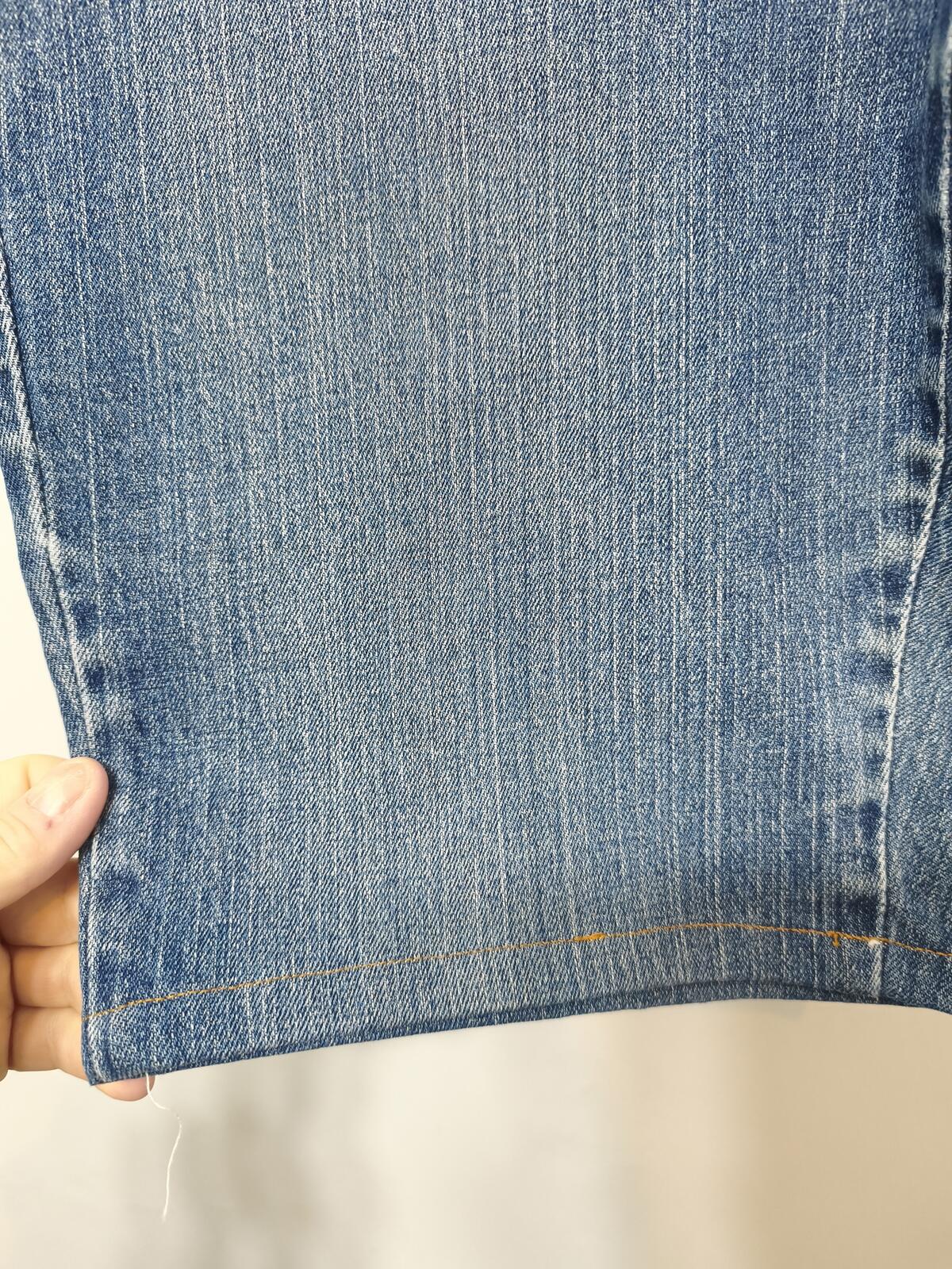 Vintage Lee Women's High Waisted Mid Wash Blue Denim Summer Casual Jorts 34W
