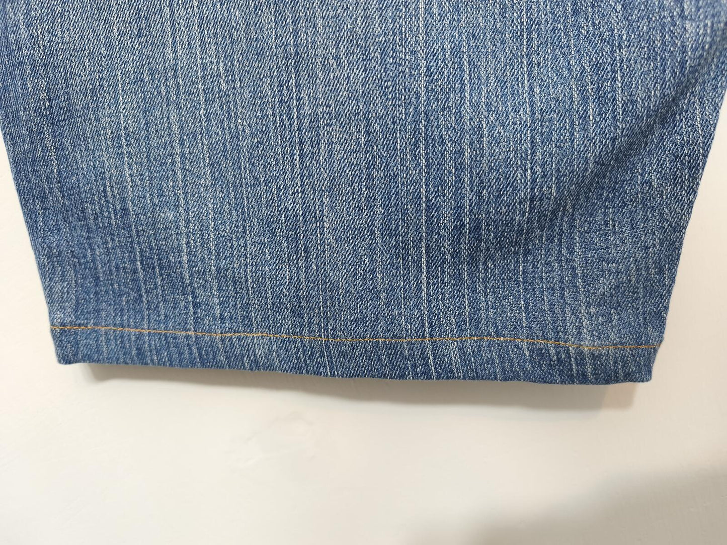 Vintage Lee Women's High Waisted Mid Wash Blue Denim Summer Casual Jorts 34W