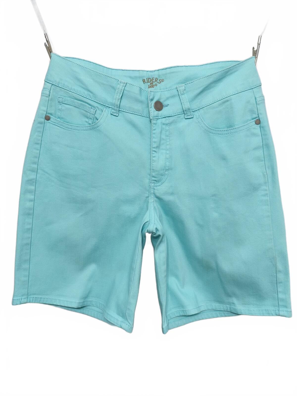 Vintage Riders by Lee Shorts Mint Green Pastel 90s Summer Holiday Beach 32W