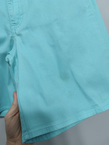 Vintage Riders by Lee Shorts Mint Green Pastel 90s Summer Holiday Beach 32W
