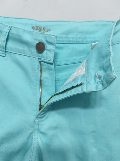 Vintage Riders by Lee Shorts Mint Green Pastel 90s Summer Holiday Beach 32W