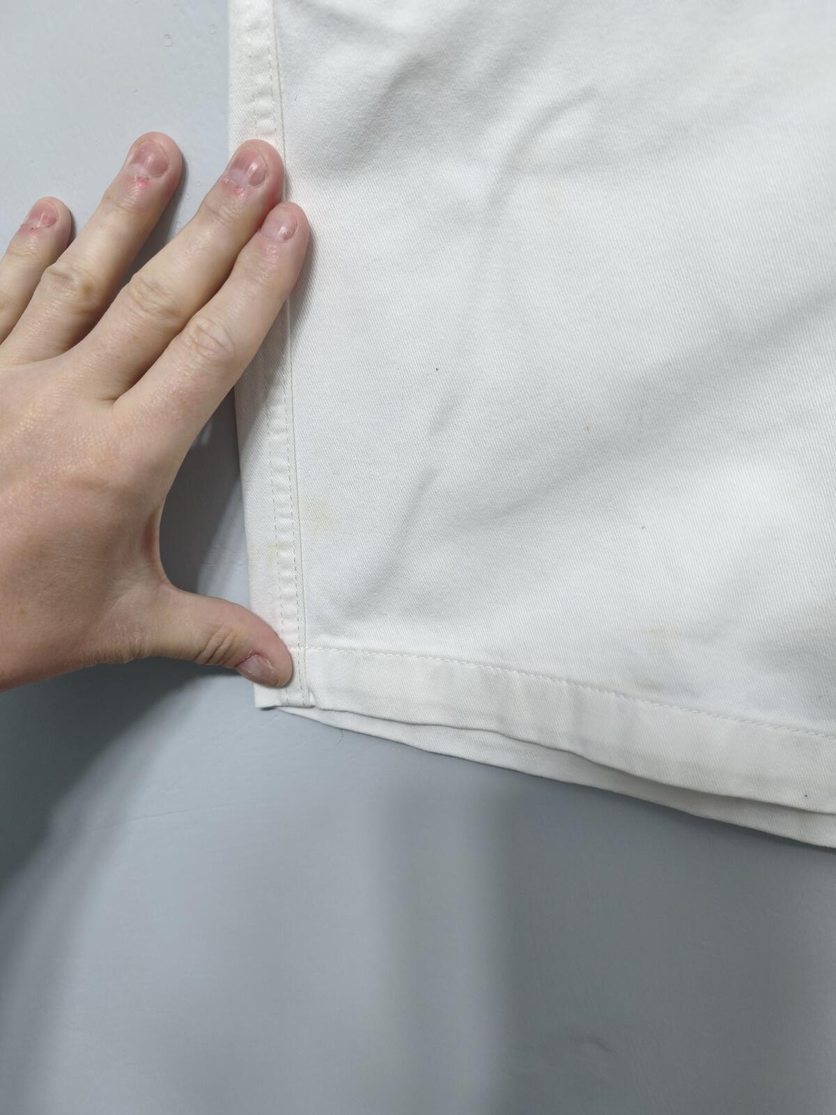 Vintage Chaps Chino Shorts White Preppy Summer Smart Casual 29W