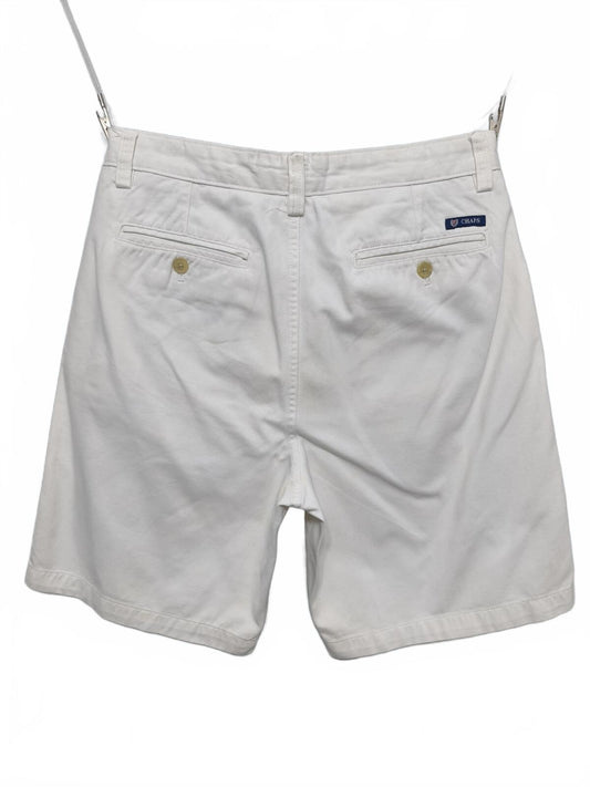 Vintage Chaps Chino Shorts White Preppy Summer Smart Casual 29W
