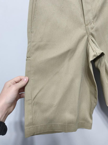 Vintage Dickies Workwear Shorts Khaki Sand 90s Skater Indie Baggy 26W