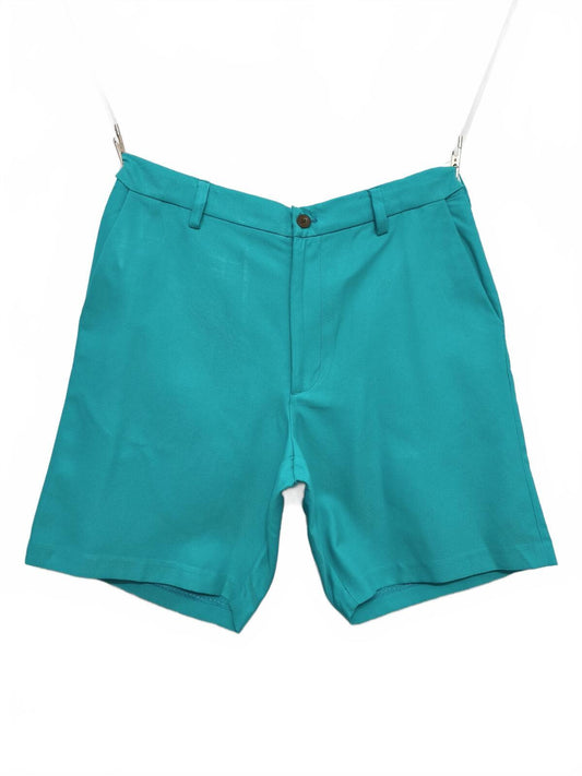 Vintage Chaps Shorts Green Teal 90s Festival Gorpcore Summer Prep 32W
