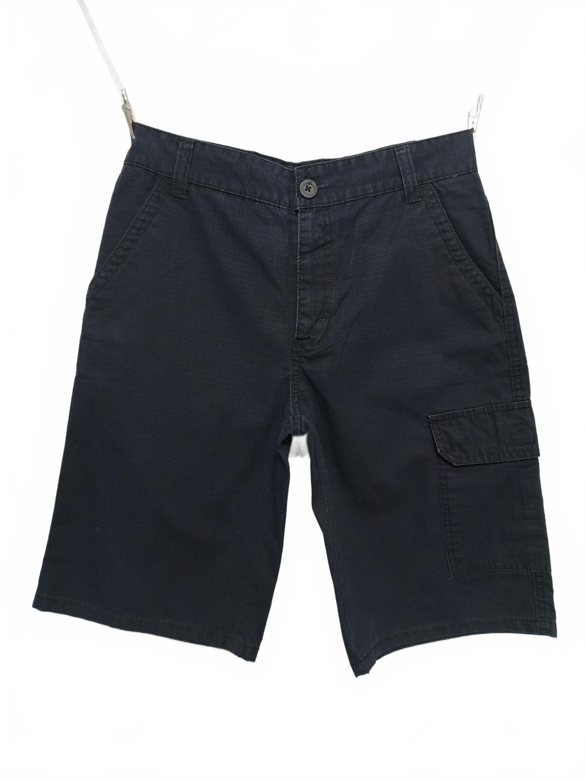 Vintage Levis Navy Cargo Shorts W28 Baggy Skater Y2K Retro Street Indie Grunge