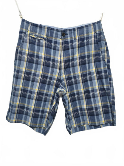 Vintage Chaps Mid Wash Blue Denim Shorts 90s Skater Preppy Summer Jorts W30 W32