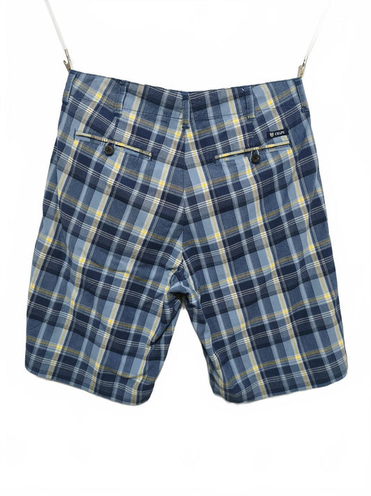 Vintage Chaps Mid Wash Blue Denim Shorts 90s Skater Preppy Summer Jorts W30 W32