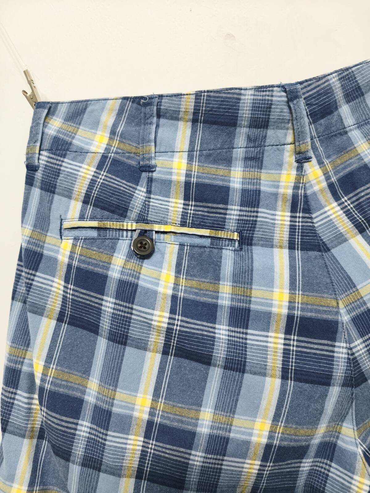 Vintage Chaps Mid Wash Blue Denim Shorts 90s Skater Preppy Summer Jorts W30 W32