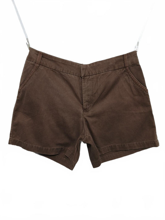 Vintage Lee Chino Shorts Earthy Brown 90s Y2K Skater Indie Grunge 34W