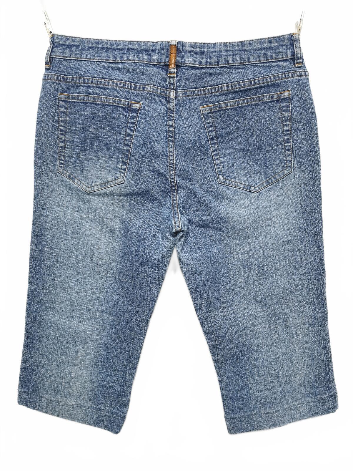 Vintage Lee One True Fit Denim Shorts Blue Wash Bermuda Y2K Indie 32W