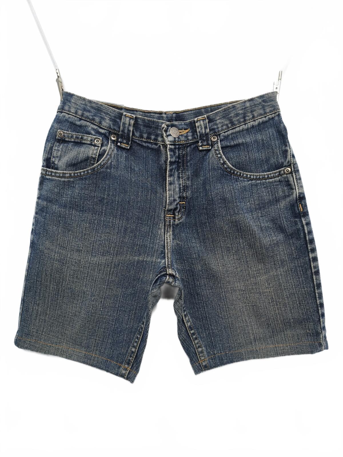 Vintage Lee Denim Shorts Blue Wash 90s Y2K Skater Grunge Baggy 26W