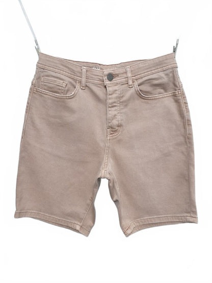 Vintage Denim Co Tan Shorts W30 Relaxed Straight Beige Sand Summer Festival Y2K