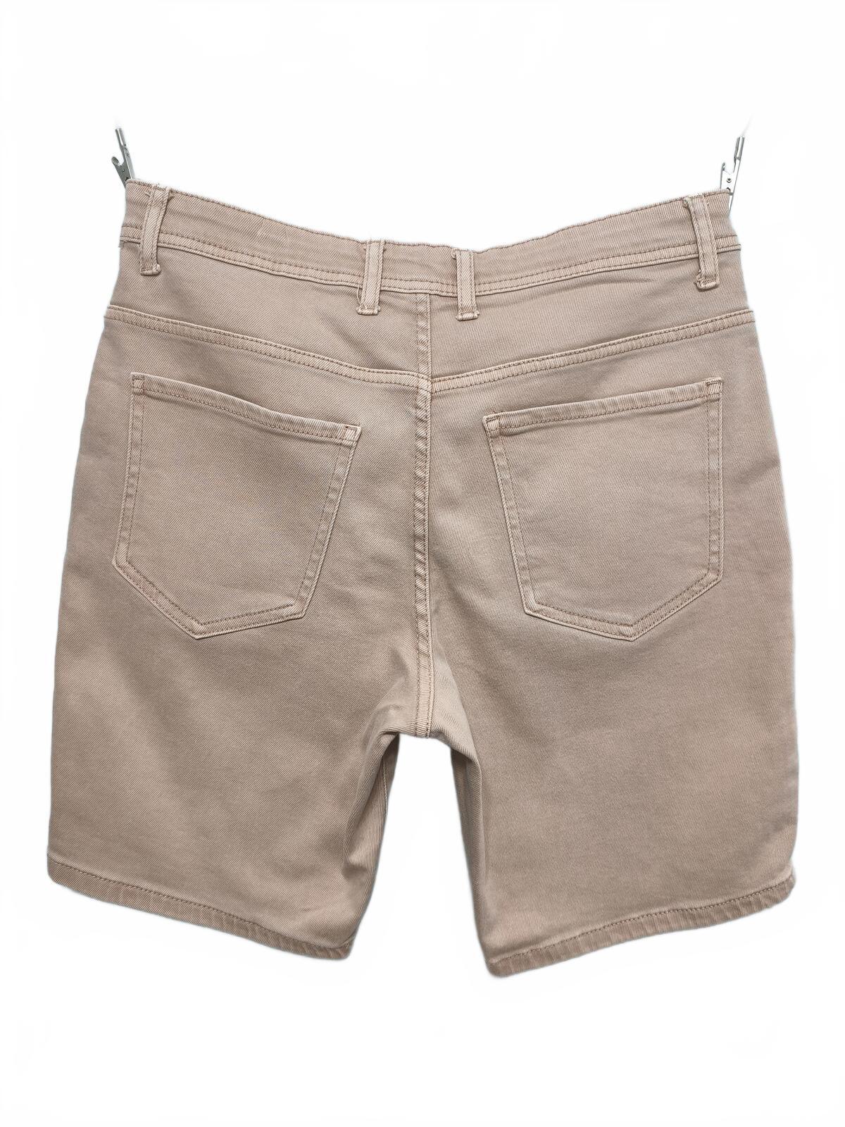 Vintage Denim Co Tan Shorts W30 Relaxed Straight Beige Sand Summer Festival Y2K
