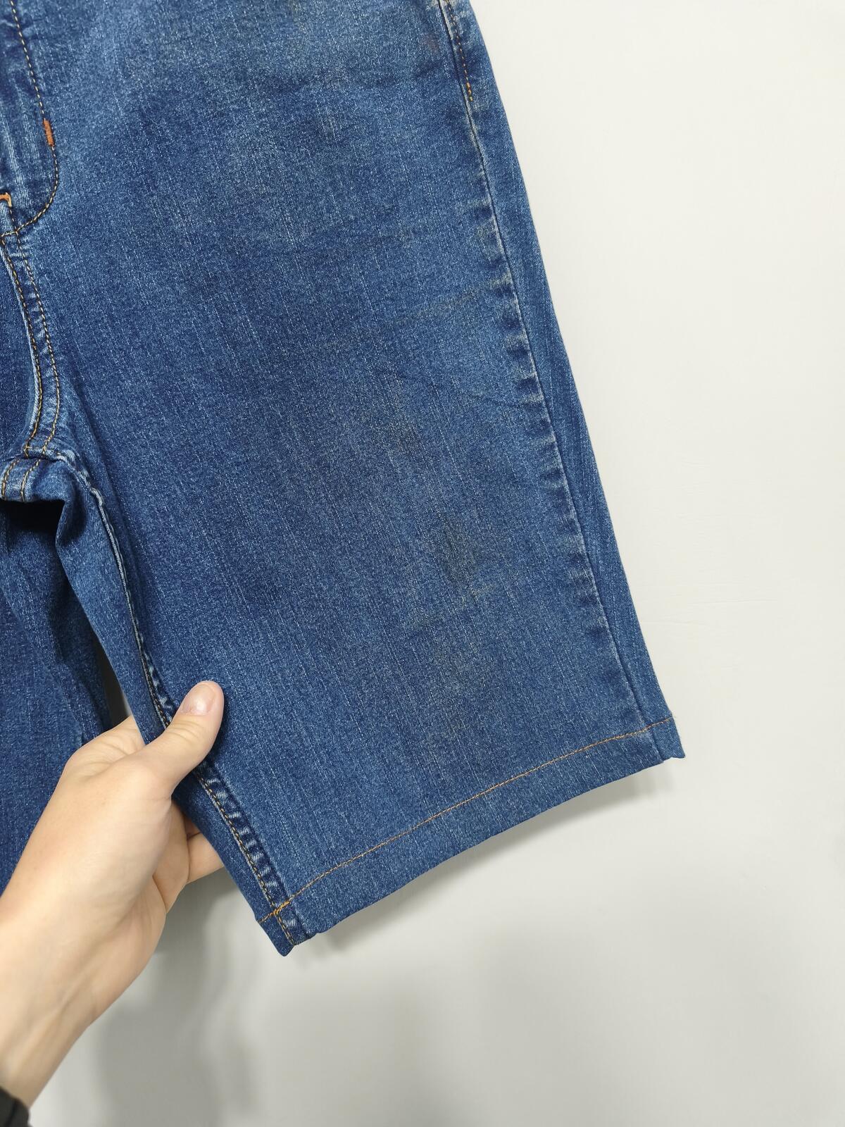 Vintage Signature by Levi Strauss Mid Wash Blue Denim Summer Jorts Shorts W30