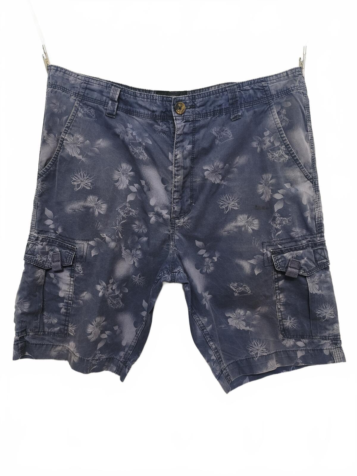 Vintage Sandstone & Co Purple Camo Shorts Skater Festival Streetwear 36W