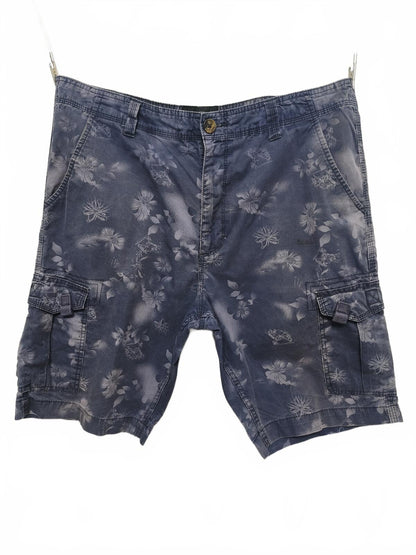 Vintage Sandstone & Co Purple Camo Shorts Skater Festival Streetwear 36W