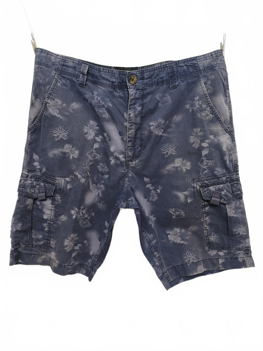 Vintage Sandstone & Co Purple Camo Shorts Skater Festival Streetwear 36W