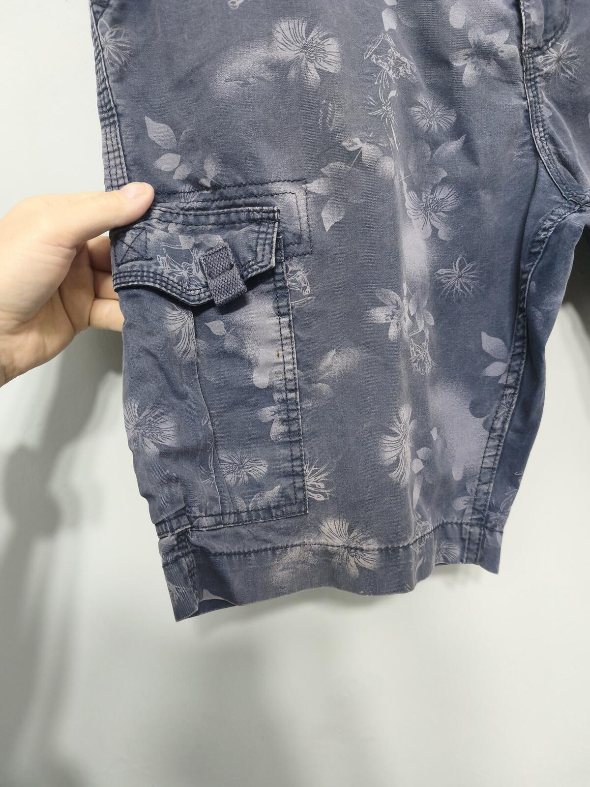 Vintage Sandstone & Co Purple Camo Shorts Skater Festival Streetwear 36W