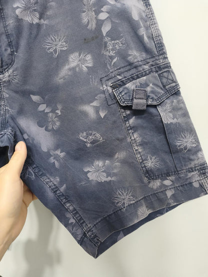 Vintage Sandstone & Co Purple Camo Shorts Skater Festival Streetwear 36W