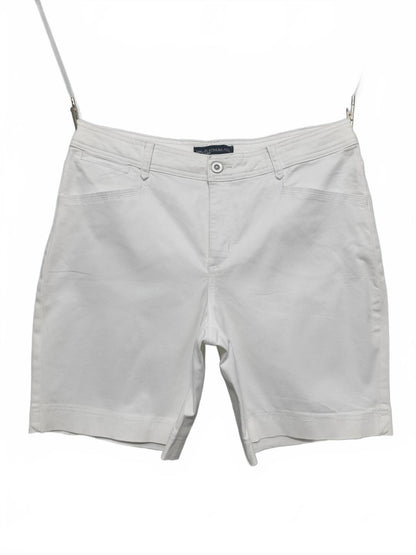 Vintage Lee Platinum Label Shorts White 90s Summer Holiday Beach Sport 34W