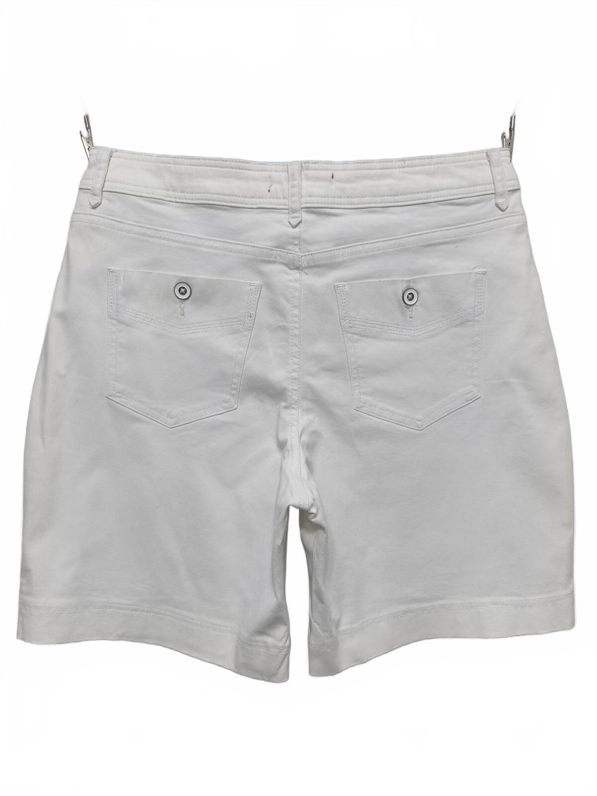 Vintage Lee Platinum Label Shorts White 90s Summer Holiday Beach Sport 34W