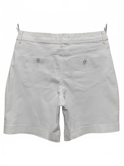 Vintage Lee Platinum Label Shorts White 90s Summer Holiday Beach Sport 34W