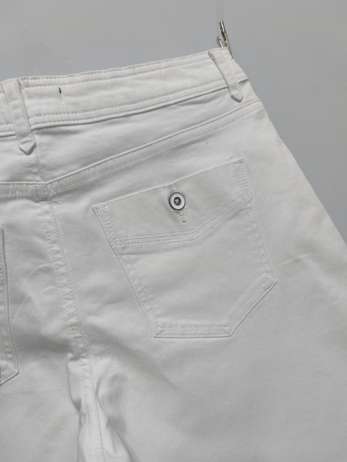 Vintage Lee Platinum Label Shorts White 90s Summer Holiday Beach Sport 34W