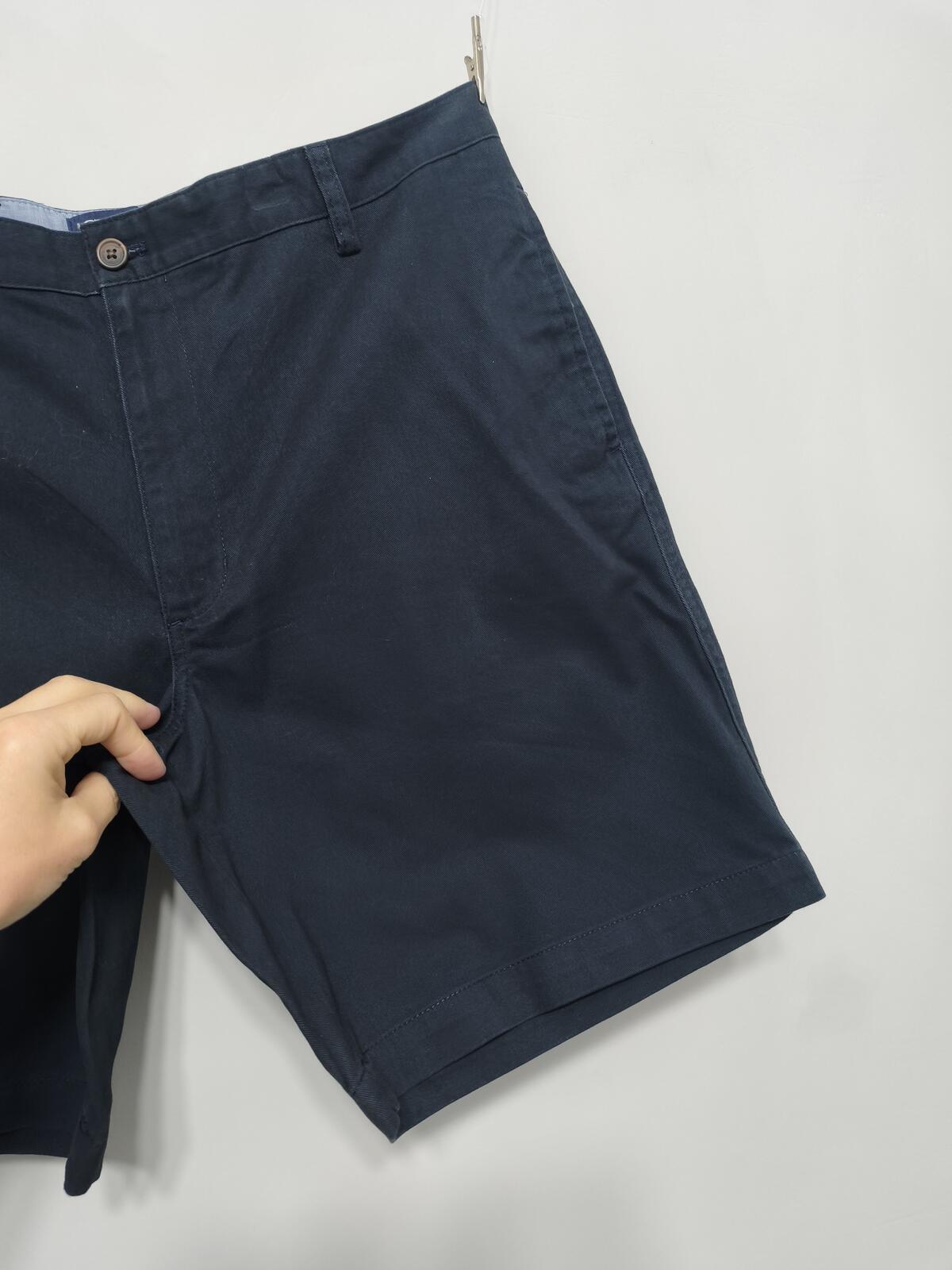 Vintage Chaps Chino Shorts Navy Blue 90s Dark Academia Coastal Summer Prep 38W