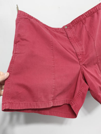 Vintage Polo Ralph Lauren Shorts Red 90s Streetwear Festival Beach Summer 42W