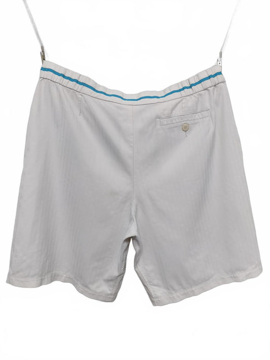 Vintage Nike Dri-FIT Tech Shorts Off White 90s Retro Gym Gorpcore Summer 40W